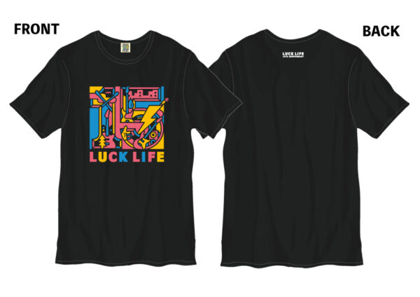 15th Anniversary ロゴ・Tシャツ 黒