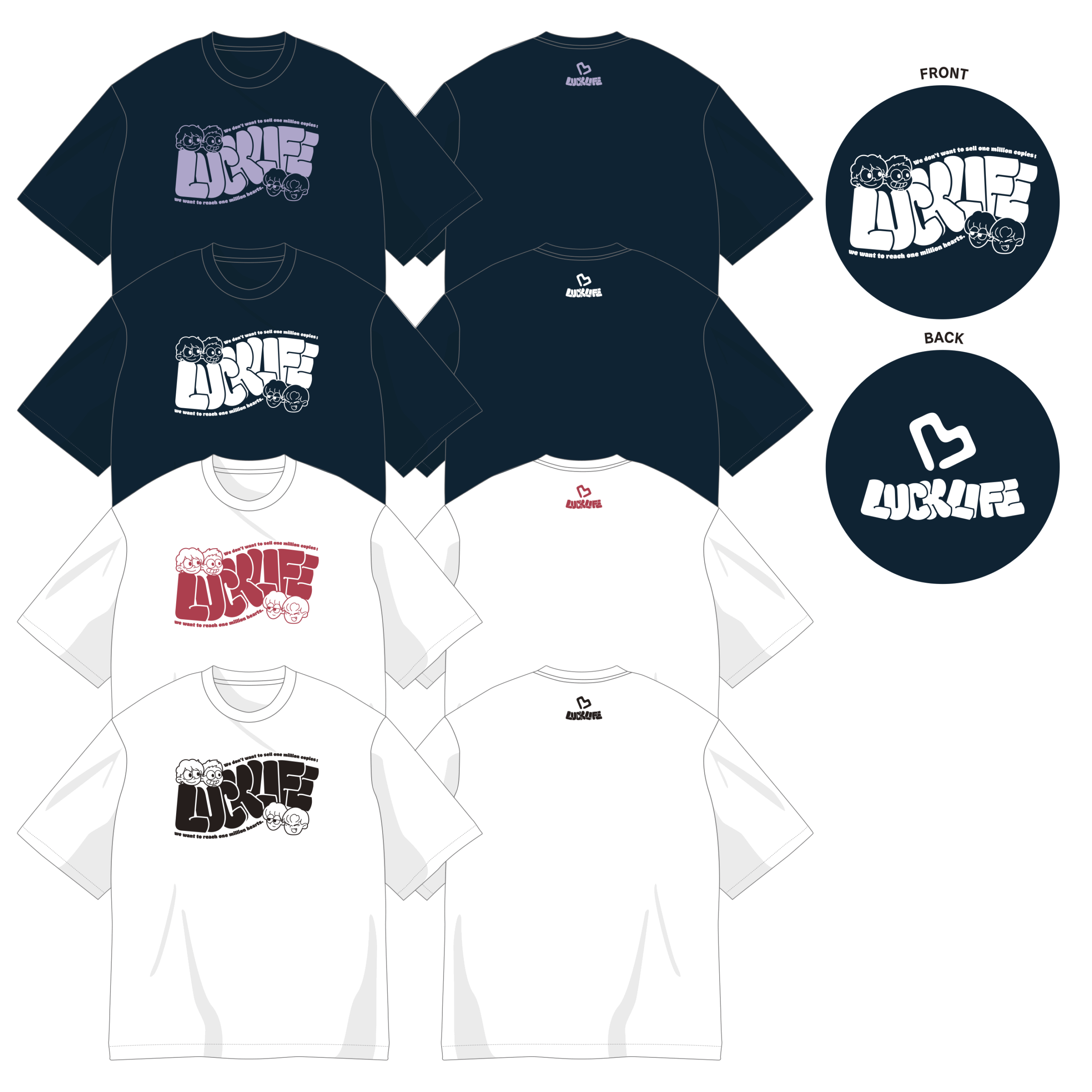 LUCKLIFE 2025 Autumn Collection Tシャツ