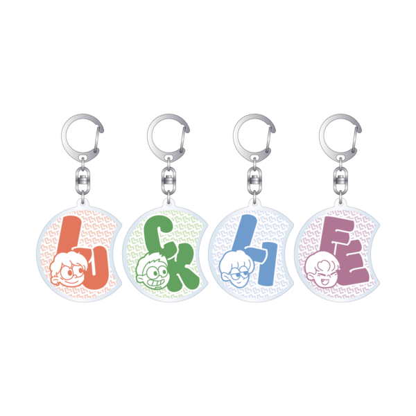LUCKLIFE 2025 Autumn Collectionアクリルキーホルダーセット（4個入り）